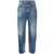WASHINGTON DEE CEE Studded And Jewels Glory Tappared Fit Jeans 16Cm Blue