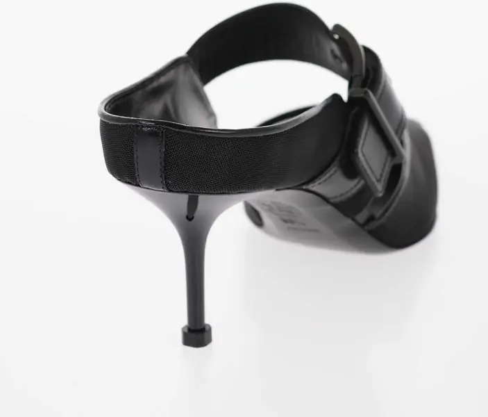 Pantofi stiletto Alexander McQueen Mesh Narrow Pointed-Toe Pumps 9Cm Heel Black Femei (BM 14503133) 2