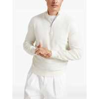 Pulovere Brunello Cucinelli pentru Barbati - Pulovere Brunello Cucinelli Brunello Cucinelli Cashmere Sweater WHITE Barbati (BM 14509259) - B-mall.ro