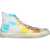 GIENCHI High Jean Michel Sneakers MULTICOLOUR