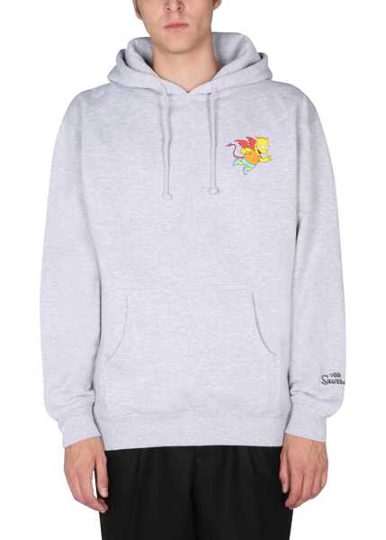 Bluze de trening CHINATOWN MARKET X THE SIMPSONS Devil Bart Sweatshirt GREY Femei (BM 14512958) 3