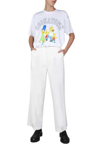 Tricouri CHINATOWN MARKET X THE SIMPSONS Family Simpson T-Shirt WHITE Femei (BM 14512961) 2