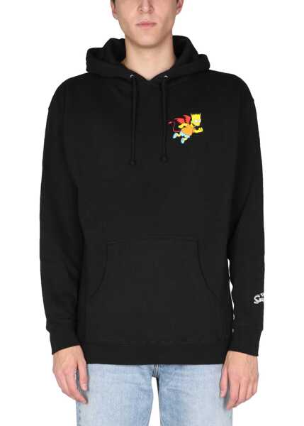 Bluze de trening CHINATOWN MARKET X THE SIMPSONS Devil Bart Sweatshirt BLACK Femei (BM 14512964) 3