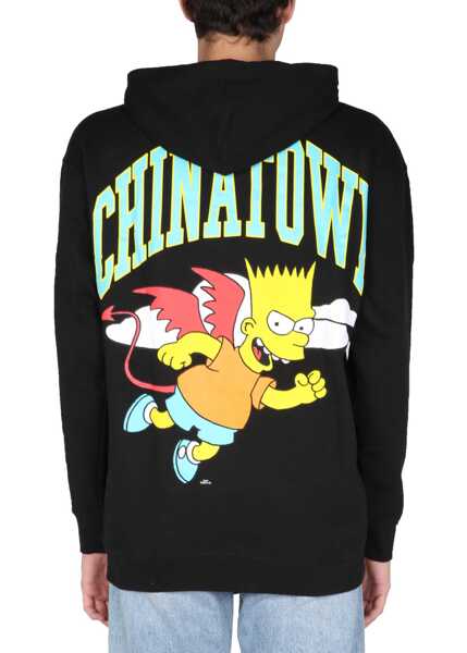 Bluze de trening CHINATOWN MARKET X THE SIMPSONS Devil Bart Sweatshirt BLACK Femei (BM 14512964) 4