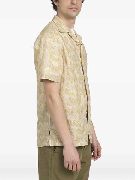 Camasi casual EAST HARBOUR SURPLUS Paisley Print Shirt BEIGE Barbati (BM 14513006) 3