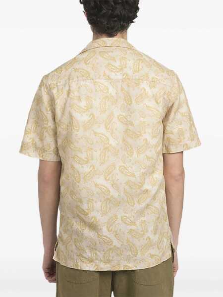 Camasi casual EAST HARBOUR SURPLUS Paisley Print Shirt BEIGE Barbati (BM 14513006) 4