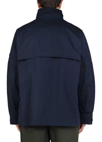 Jachete Lardini Double Fabric Jacket BLUE Barbati (BM 14513060) 4