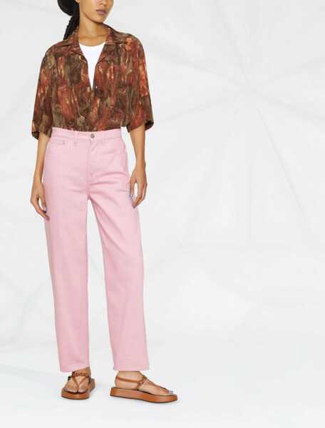 Pantaloni casual BOYISH Toby Trousers PINK Femei (BM 14513087) 2