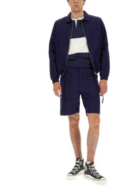 Jachete UMBRO X YMC Logo Patch Jacket BLUE Barbati (BM 14513093) 2