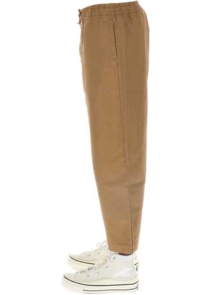 Pantaloni casual UMBRO X YMC Cropped Pants BEIGE Barbati (BM 14513102) 4