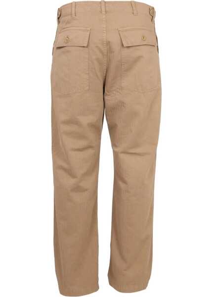 Pantaloni casual EAST HARBOUR SURPLUS Pants Texas BEIGE Barbati (BM 14513162) 3