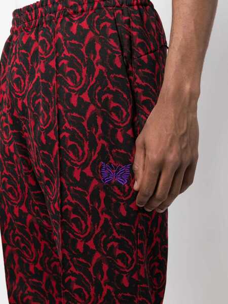 Treninguri BARACUTA X NEEDLES Pants With Logo RED Barbati (BM 14513234) 5