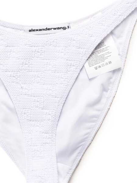 Chiloti Alexander Wang Bikini Briefs With Logo WHITE Femei (BM 14513261) 3
