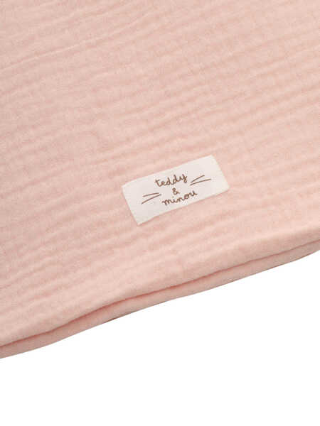 Accesorii TEDDY & MINOU Pink crib blanket Pink Baieti (BM 14513570) 2