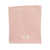 TEDDY & MINOU Pink crib blanket Pink