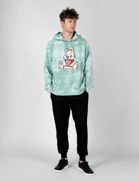 Tricouri GUESS Leon Bunny M3RQ60KBCE0 Zielony Femei (BM 14513765) 2