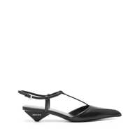 Pantofi cu toc Prada Leather Slingback Pumps Femei