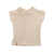 One More In The Family Beige sleevless blouse Beige
