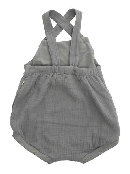 Salopete One More In The Family Short gray romper Gray Baieti (BM 14517362) 3