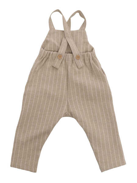 Salopete One More In The Family Beige pinstriped suit Beige Baieti (BM 14517371) 3