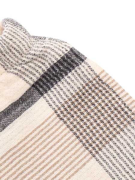 Pantaloni scurti One More In The Family Tartan patterned trousers Gray Baieti (BM 14517386) 2