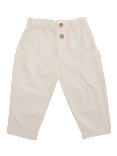 Pantaloni One More In The Family Cream trousers Beige Baieti (BM 14517392) 1