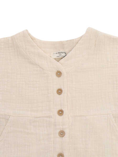 Salopete One More In The Family Beige romper Beige Baieti (BM 14517398) 3