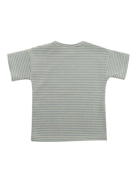 Tricouri One More In The Family Striped T-shirt Gray Baieti (BM 14517410) 3