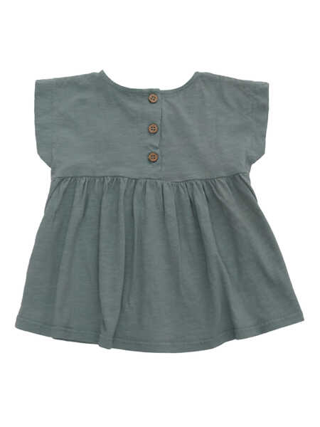 Tricouri One More In The Family T-shirt with ruffles Green Fete (BM 14517425) 2