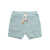 One More In The Family Light blue Bermuda shorts Gray