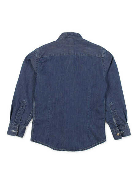 Camasi Nupkeet Mandarin collar shirt Blue Baieti (BM 14517482) 3