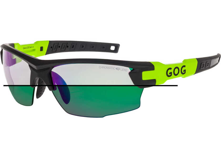 Ochelari de soare Goggle  GOG EYEWEAR Cycling glasses GOG STENO C Black/Green Barbati (BM 14519705) 6