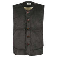 Veste casual KAPPY Gilet CDRFVDG  DARK GRAY Barbati