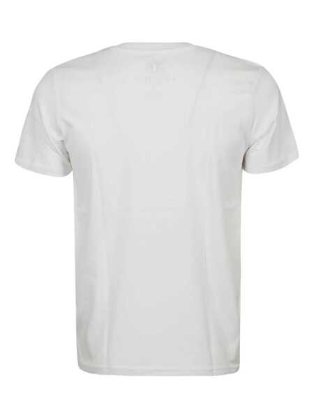 Tricouri EQUIPE 55 EQUIPE 55   t-shirt UTE.106.HOMIES.FLK WHT ORG Wht Org Barbati (BM 14522846) 2