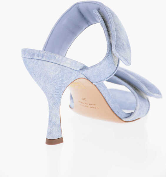 Sandale cu toc GIABORGHINI Stonewashed Denim Perni Sandals 10Cm Blue Femei (BM 14523149) 2