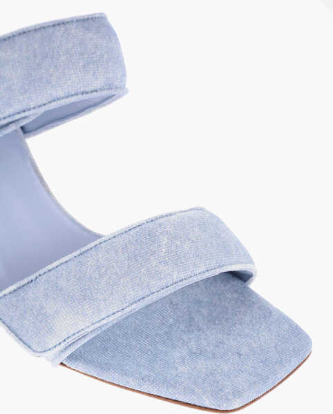 Sandale cu toc GIABORGHINI Stonewashed Denim Perni Sandals 10Cm Blue Femei (BM 14523149) 4