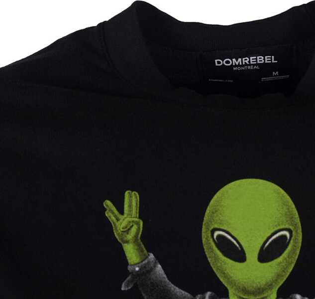 Tricouri DOMREBEL Alien Box T Alien Czarny Femei (BM 14523221) 5