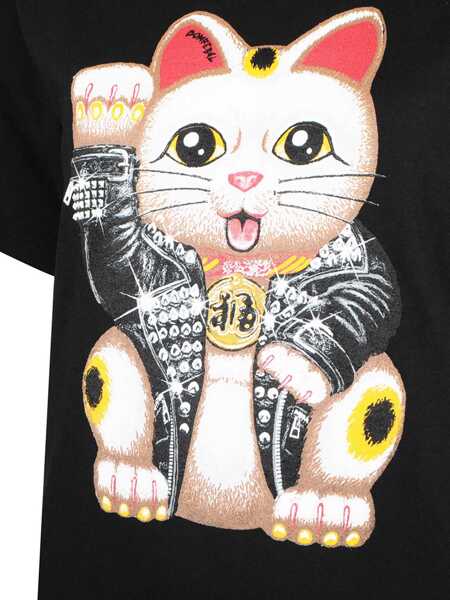 Tricouri DOMREBEL Lucky-Box-T Lucky Czarny Femei (BM 14523245) 8