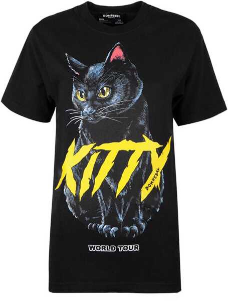 Tricouri DOMREBEL Meow Box T Meow Czarny Femei (BM 14523266) 4