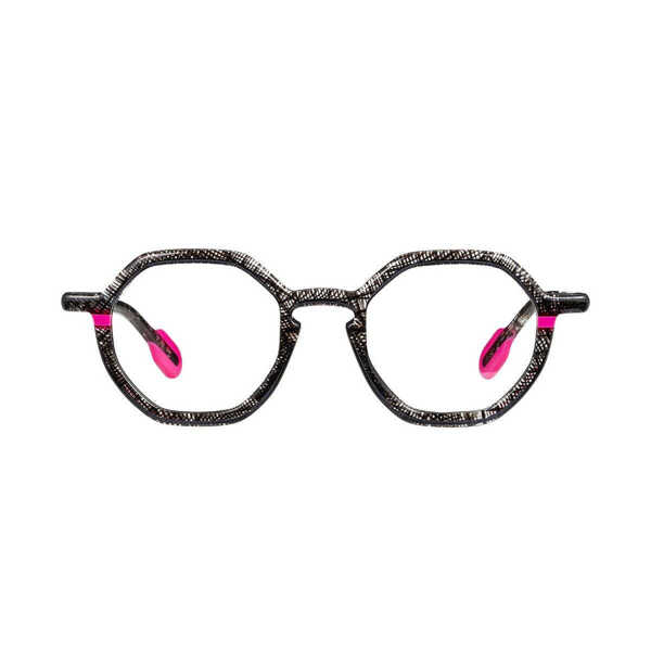 Ochelari de soare MATTTEW Matttew Happy Eyeglasses 1023 BLACK/FUCHSIA Femei (BM 14524118) 1