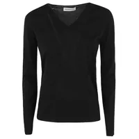 Pulovere Goes Botanical Long Sleeves V Neck Sweater Clothing Femei