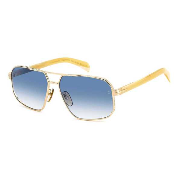 Ochelari de soare EYEWEAR BY DAVID BECKHAM DAVID BECKHAM Sunglasses STRIPED BEIGE GOLD Barbati (BM 14529176) 2