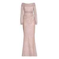 Rochii Talbot Runhof Lurex Draped Dress Femei