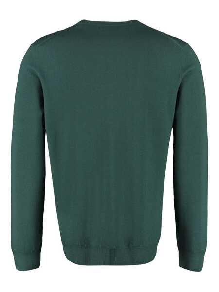 Pulovere THE ALPHABET The Alphabet The Knit - Wool Pullover GREEN Barbati (BM 14533319) 2