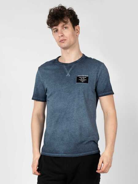 Tricouri GUESS Patch X3GI08KAK90 Niebieski Femei (BM 14534981) 3