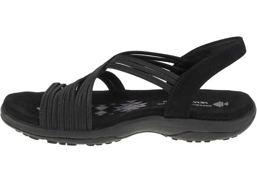 Sandale fara toc SKECHERS Reggae Slim Simply Stretch Sandals Black Femei (BM 14535017) 2