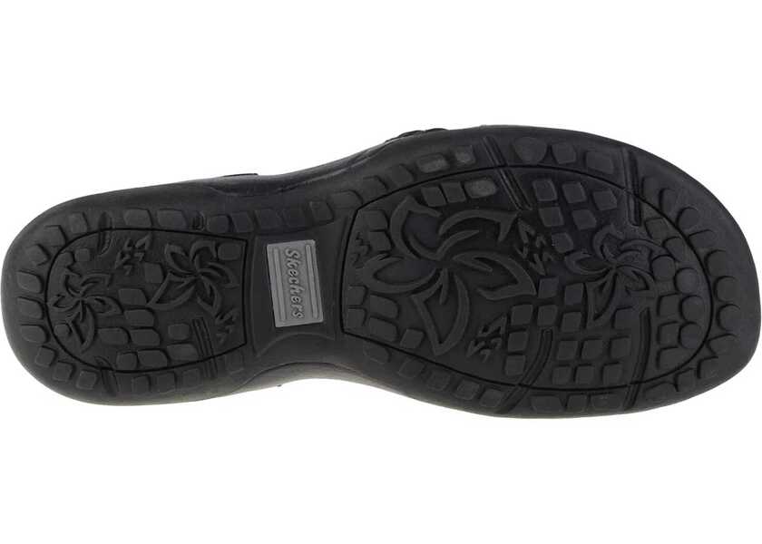 Sandale fara toc SKECHERS Reggae Slim Simply Stretch Sandals Black Femei (BM 14535017) 4