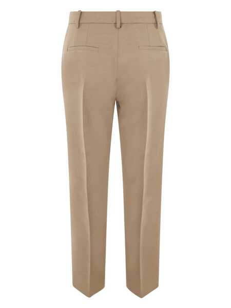 Pantaloni casual 10 CORSO COMO 10 Corso Como Trousers Beige Femei (BM 14535542) 2