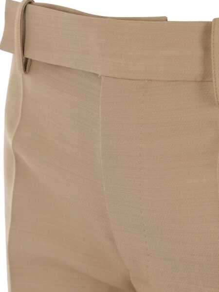 Pantaloni casual 10 CORSO COMO 10 Corso Como Trousers Beige Femei (BM 14535542) 3