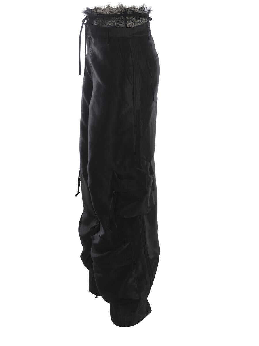 Pantaloni casual ROTATE Birger Christensen Rotate Birger Christensen Trousers  Black Femei (BM 14535743) 2